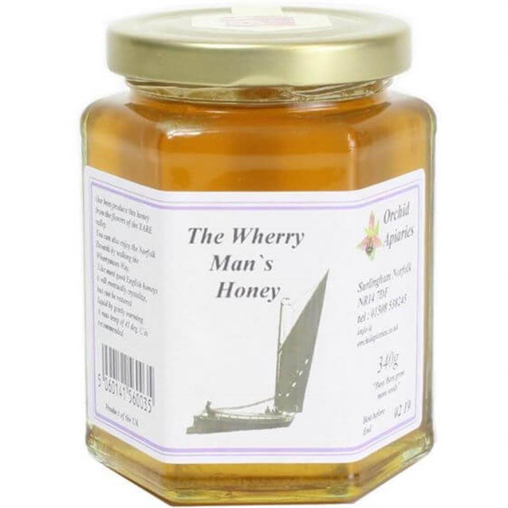 Orchid Apiaries The Wherryman's Clear Honey 340g